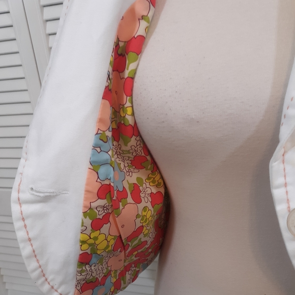 Hollister embroidery cropped jacket sz medium - Picture 8 of 8